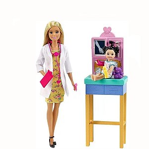 Barbie Profissões Medica Exame Raio X  Mattel