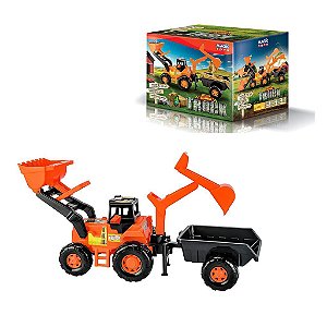 Brinquedo Trator truck Infantil Super Magic Toys - Loja Zuza