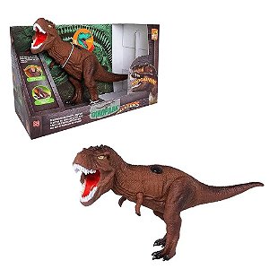 Dinossauro T-Rex Gigante Invencible Bee Toys