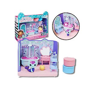 Gabby's Dollhouse - Playset de Luxo - Quarto com Almofagata :  : Brinquedos e Jogos