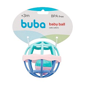 Chocalho Bolinha Baby Ball Cute Brinquedo Bebê Menina Buba-Mordedor Chocalho De Bebê