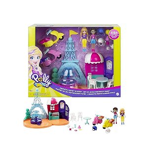 Kit Polly Pocket Boneca Infantil + Penteadeira Menina Rosa - Loja Zuza  Brinquedos