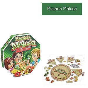 Kit Jogos De Tabuleiro Hamburgueria Maluca + Pizzaria Maluca