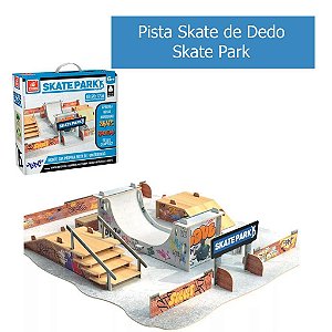Skate Park Pista de Skate De Dedo - Brincadeira de Criança