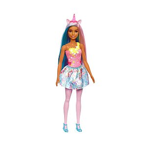 Boneca Barbie Princesa Com Coroa Brinquedo Meninas Mattel - Loja Zuza  Brinquedos