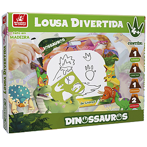 Jogo De Tabuleiro Ilha Dos Dinossauros Grow - Loja Zuza Brinquedos