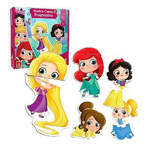 Quebra Cabeça Princesas - 48 Peças - 2518 - Brincadeira De Criança - Real  Brinquedos