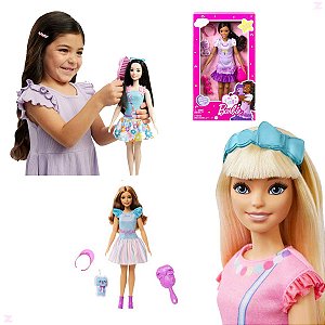 Boneca Barbie Princesa Com Coroa Brinquedo Meninas Mattel - Loja Zuza  Brinquedos