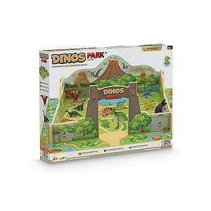 Jogo Ilha Dos Dinossauros + 5 Anos Grow 04274 - Papelaria Criativa