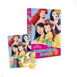 Quebra-Cabeça Toyster Disney Princesas 100 Peças - Pequenos Travessos