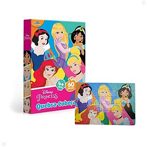 Jogo Quebra-cabeça Princesas Disney 100 peças Toyster - Loja Zuza  Brinquedos