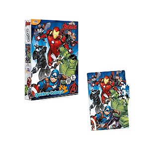 Quebra-cabeça Infantil Vingadores Marvel 150 peças Toyster - Loja Zuza  Brinquedos