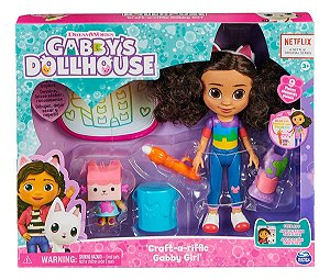 Boneca Infantil Cada Mágica Gaby Dollholse DJ Riso Netflix - Loja Zuza  Brinquedos