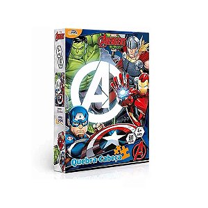 Quebra-cabeça Infantil Vingadores Marvel 150 peças Toyster - Loja Zuza  Brinquedos