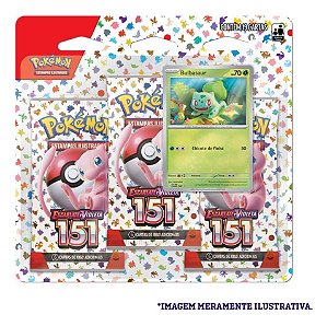 Combo-triple Pack Pokémon Ev3.5 - 151 Escarlate E Violeta