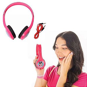 fone Luluca Fun com fio que se conecta com celular infantil - Loja Zuza  Brinquedos