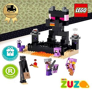 Lego Minecraft - A Batalha Dos Guardiões - 255 Peças - Lego