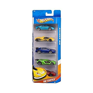 Hot Wheels Pack Com 5 - Mattel