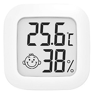 Termômetro Higrômetro Digital Mini Termômetro Temperatura Umidade Ambiente CH217