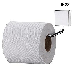 Suporte Para Papel Higiênico De Parede Aço Inox Ou Rosé Gold- Ref. 7504, 7504rg