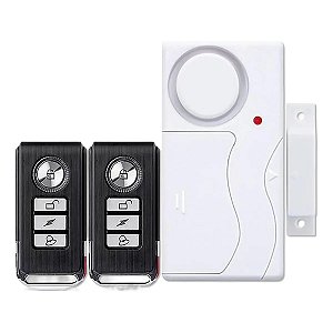 Kit 1 Alarme + 2 Controles Residencial Comercial CH188