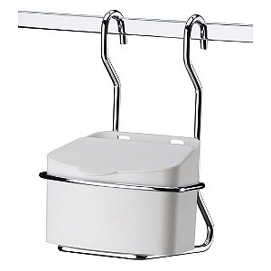 SALEIRO COM SUPORTE PENDURAR BARRA SUSPENSA DE COZINHA 500 g - 2410