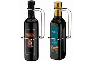 Suporte Alça para Garrafa De Azeite Ou Vinagre 500ml - Ref. 2235