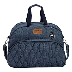 Bolsa Maternidade Tamanho M Saint Tropez Preto - Batistela