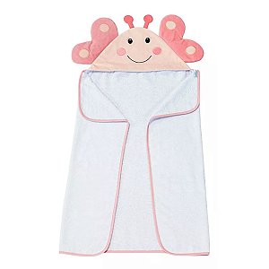Toalha De Banho Borboleta 100% Algodão - Batistela