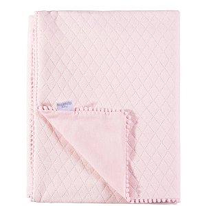 Manta Matelado Rosa - Batistela