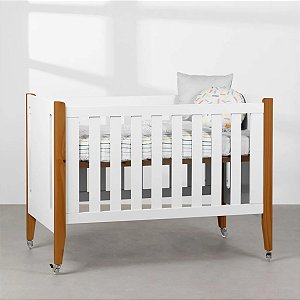 Berço Evolutivo Tom 3 em 1 Branco Fosco - Reller