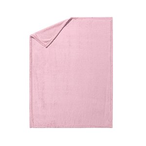 Coberta Manta Bebe Soft Comfy Duplo Antialergico Rosa -  Nenem
