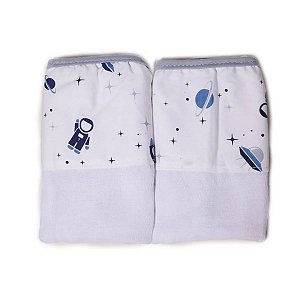 Jogo de Fralda de Ombro 2 Pecas  Premium Astronauta - Nenem