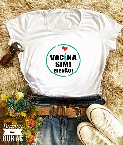 T-shirt Vacina Sim! Redondo