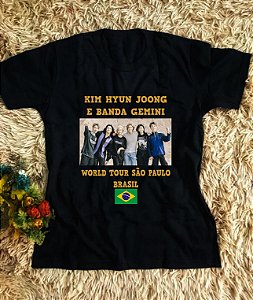 T-Shirt Kim Hyun Joong e Banda