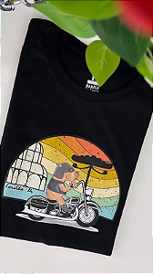 T-shirt Capivara Motociclista