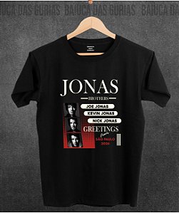 Camiseta Jonas Brothers - Nomes Tour