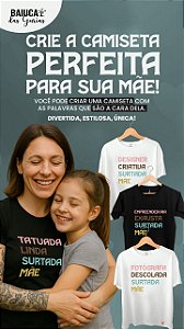 T-shirt Mãe PERSONALIZADA
