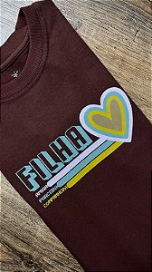 T-shirt  Filha - Amiga, parceira, companheira
