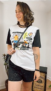 T-shirt Bruno Mars -  Bruninho Marcio Live in Curitiba (Manga com/sem paetê)
