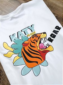 Camiseta Katy Perry - Roar (Manga com/sem paetê)