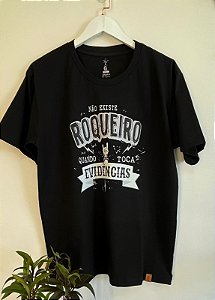 T-Shirt Roqueiro Evidências