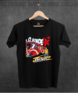 Camiseta Bonde do Brunão em Curitiba (Manga com/sem paetê)