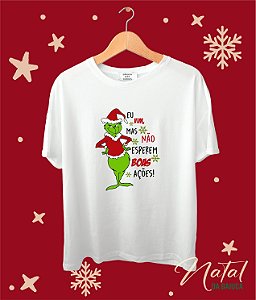 T-Shirt Grinch - Eu vim!