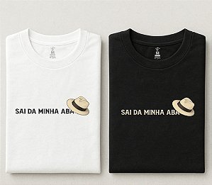Camiseta Pagode - Sai da minha aba