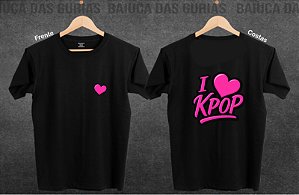 Camiseta I love K-pop
