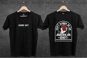 Camiseta Green Day American Idiot