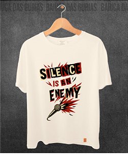 Camiseta Green Day - SIlence is as enemy