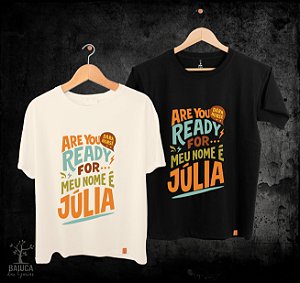 Camiseta Katy Perry - Meu nome é Julia