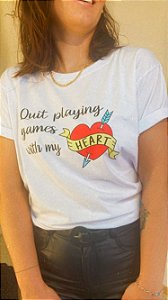 Camiseta Backstreet Boys - Quit playing games (Manga com ou sem paetê)